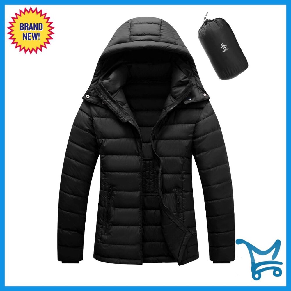 Packable Puffer Jacket Lightweight Waterproof Qui… - image 1